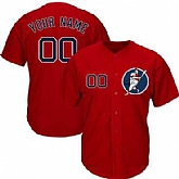 Red Sox Red Customized Cool Base New Design Jersey,baseball caps,new era cap wholesale,wholesale hats
